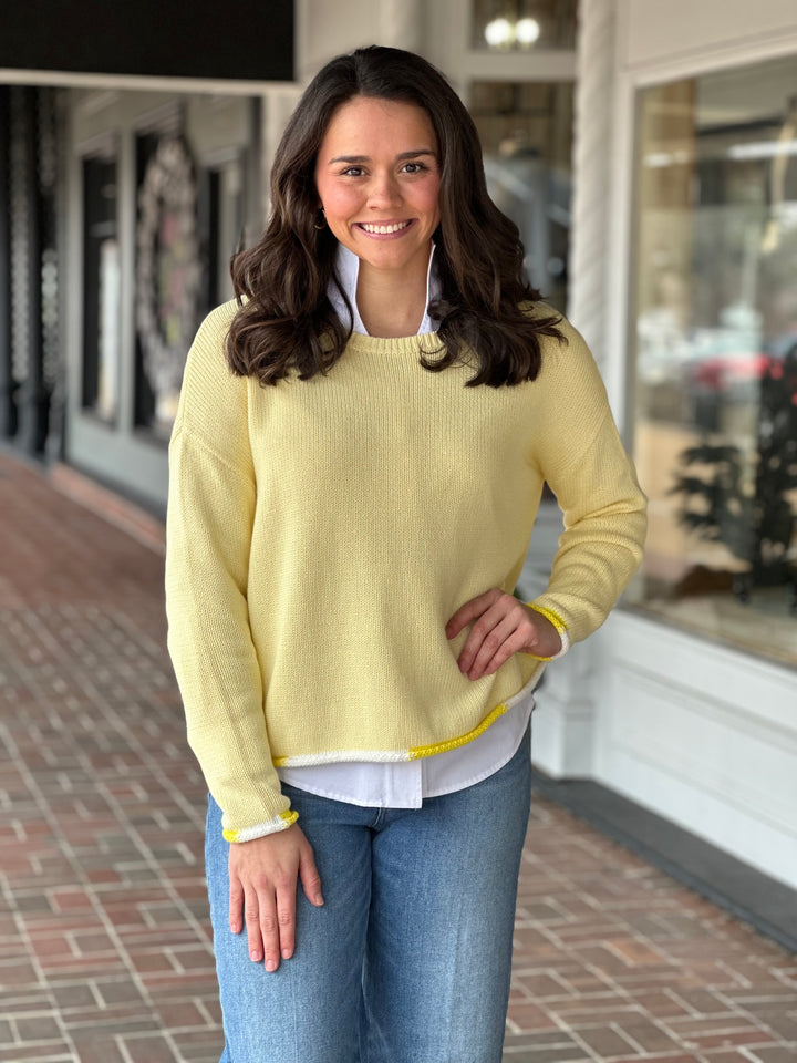 Seeing Spring Sweater in Butter