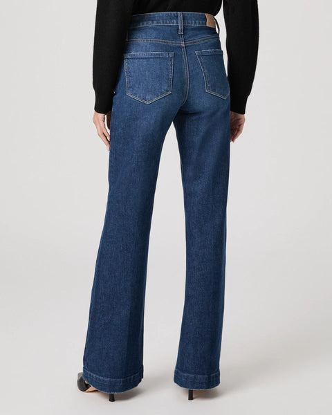 Paige Denim Leenah 32" Wide Leg Jean in Frevo