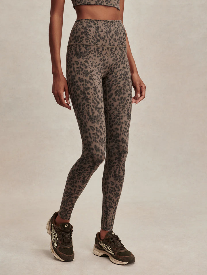 Varley FreeSoft™ High-Rise Legging 25" in Brown Contrast Cheetah