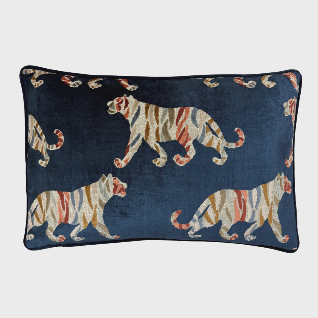 Bengal Pillow in Indigo