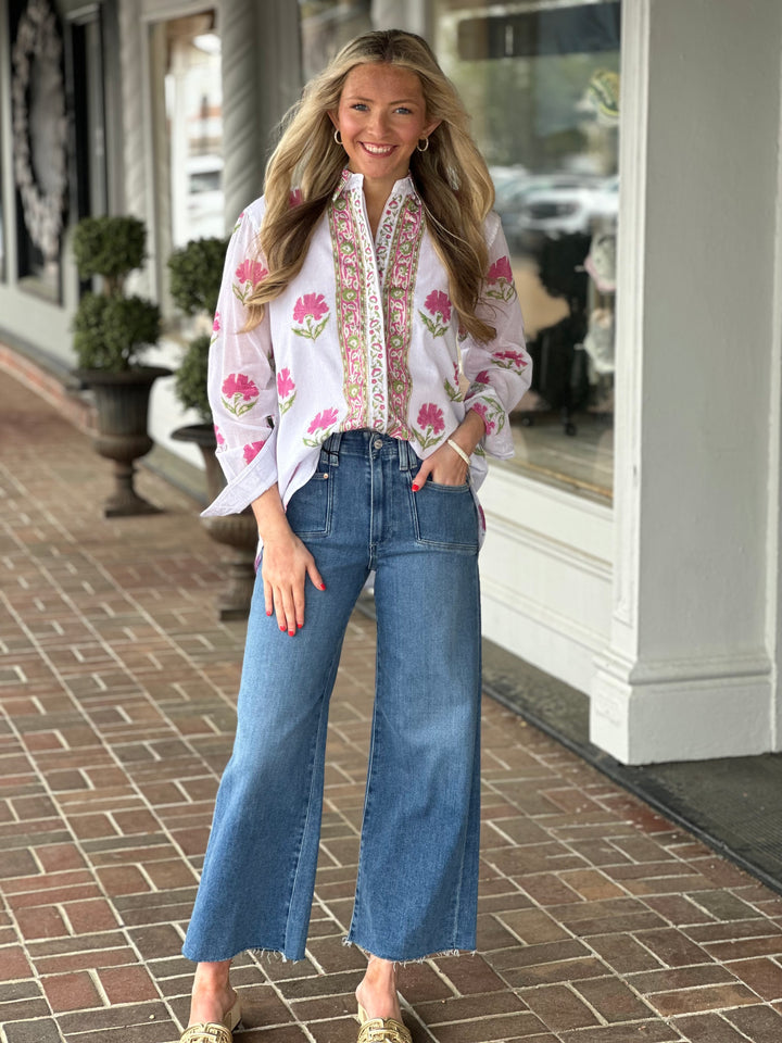 Bella Tu Kendra Top in Nicole Pink
