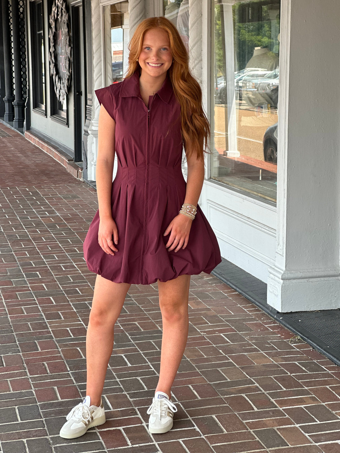 Steve Madden Dyanne Dress in Wine