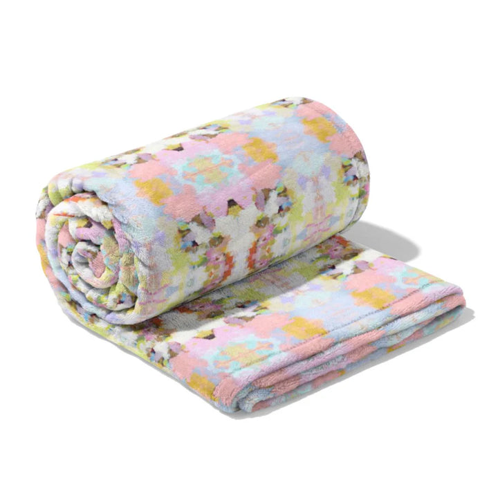 Laura Park Fleece Blanket in Brooks Avenue