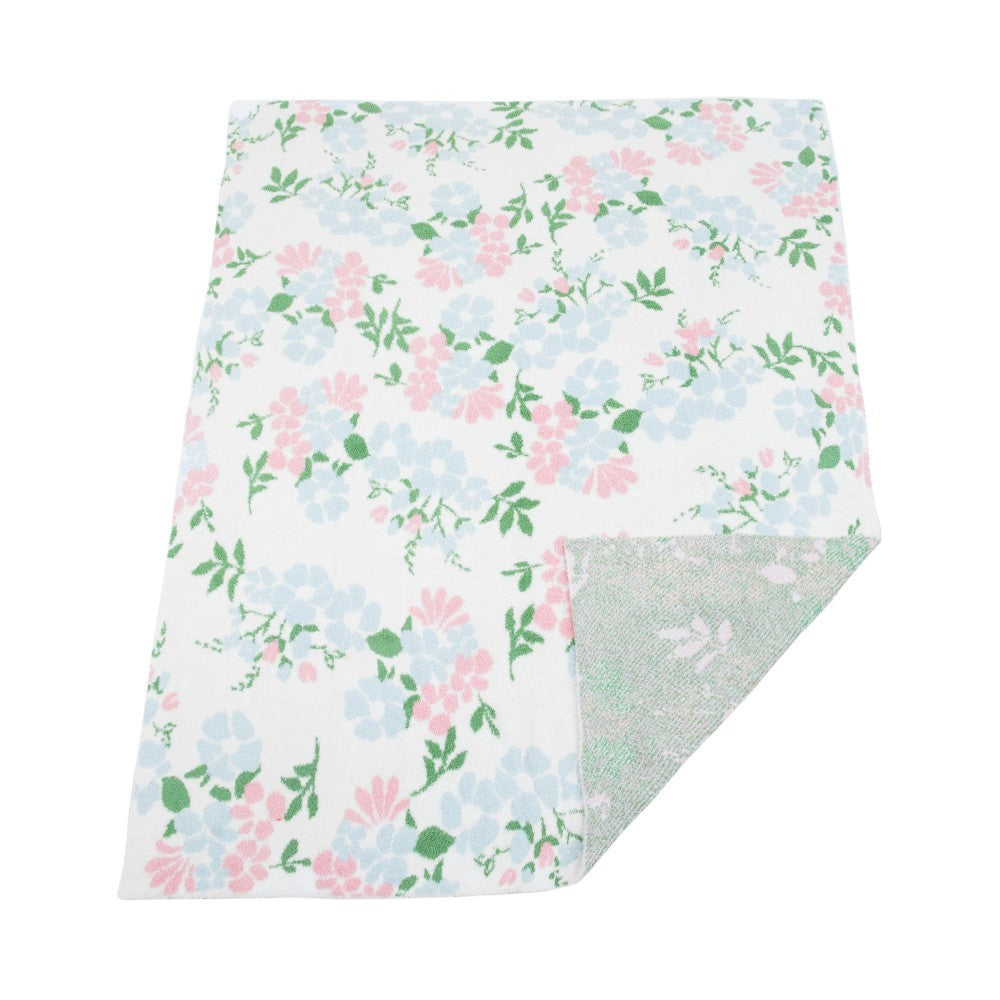 Petite Clustered Floral Blanket