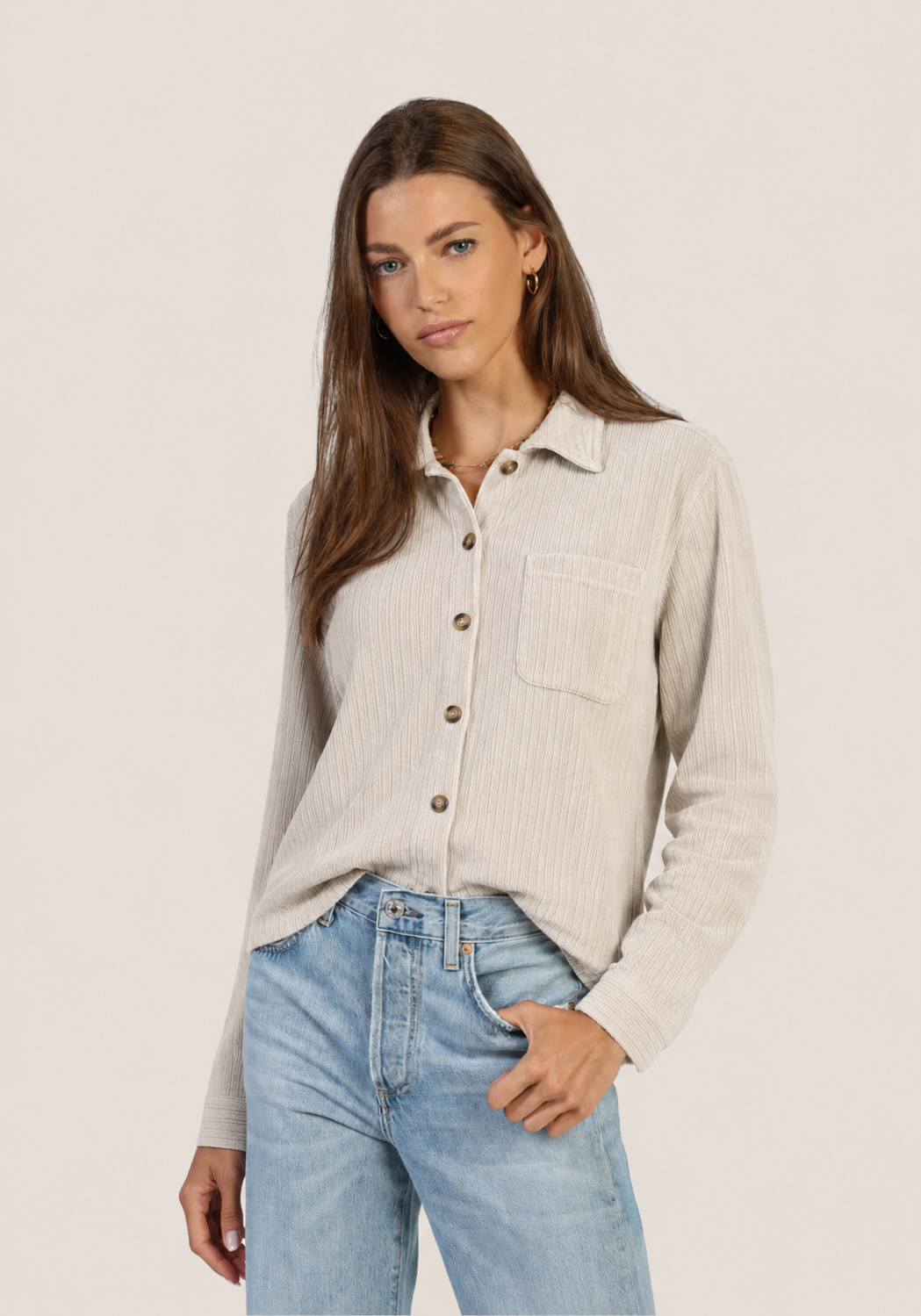 Dylan Maxwell Jacket in Ivory