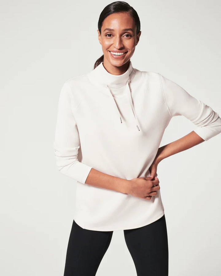 Spanx AirEssentials ‘Got-Ya-Covered’ Pullover in Light Cloud Grey