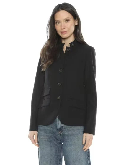 Drew Jordan Jacket in Black
