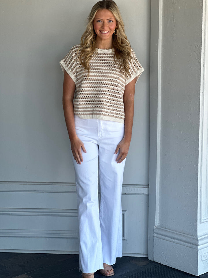 Not So Ordinary Khaki Sweater