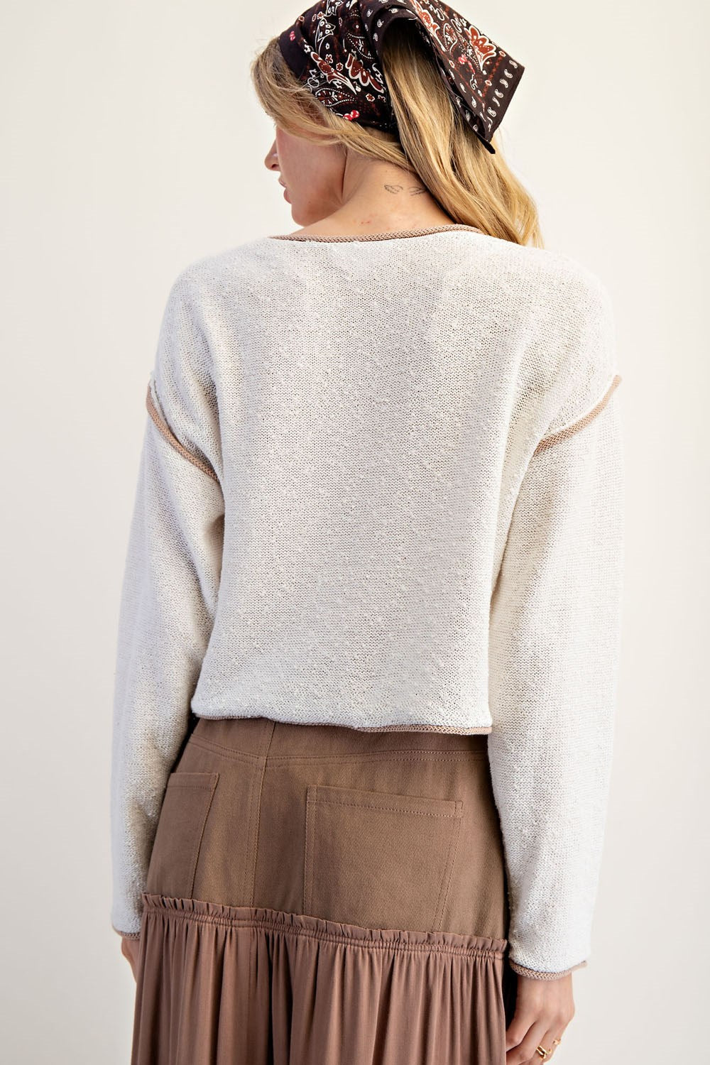 More To Love Sweater in Oatmeal