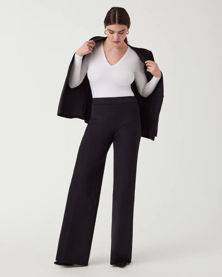 Spanx The Perfect Pant, Wide Leg in Classic Black