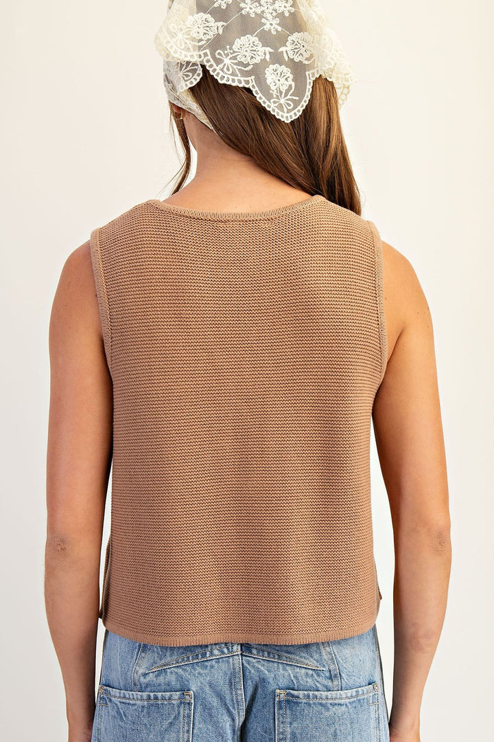 All At Once Sweater in Coco