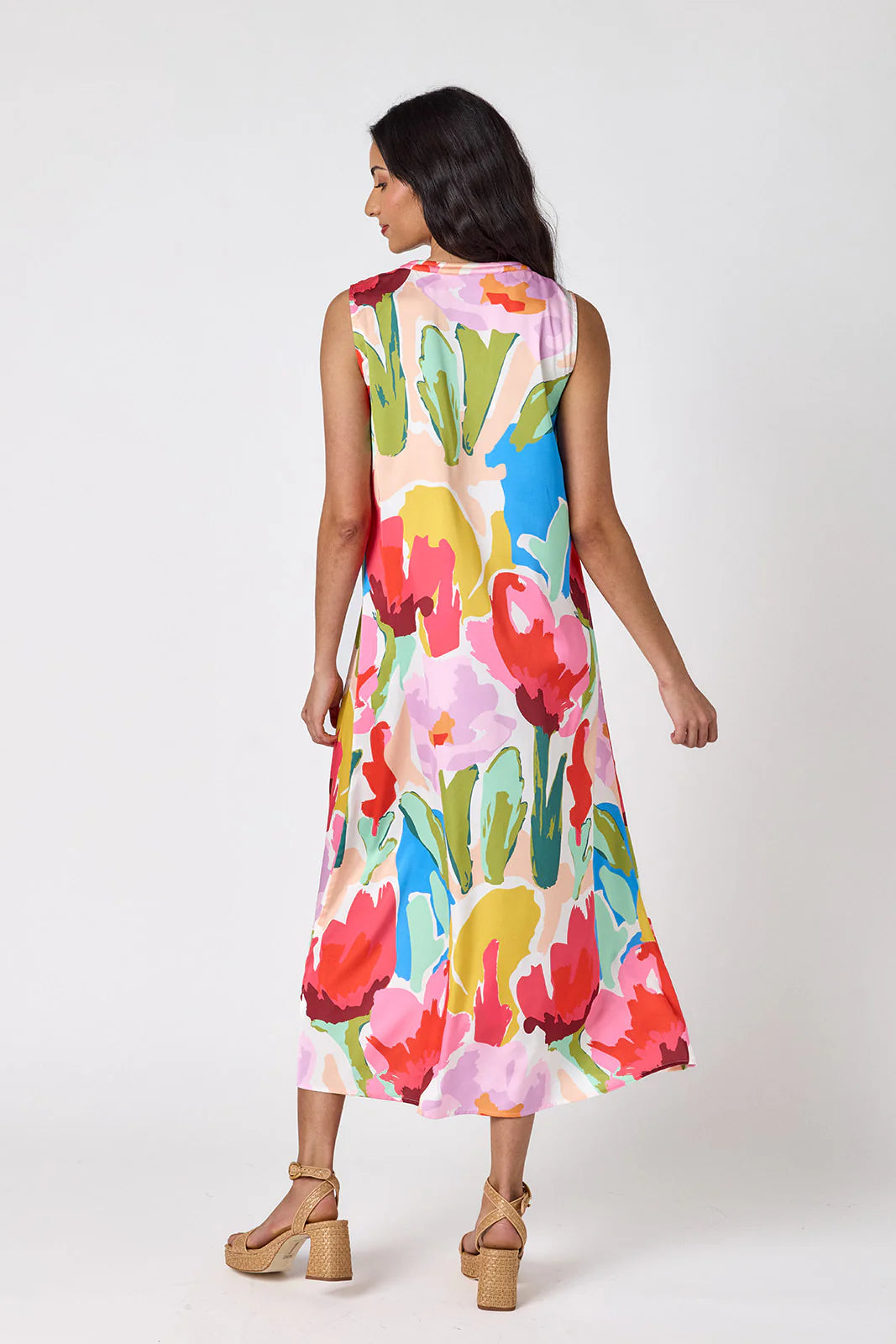 Crosby Schaeffer Dress in Painted Petals