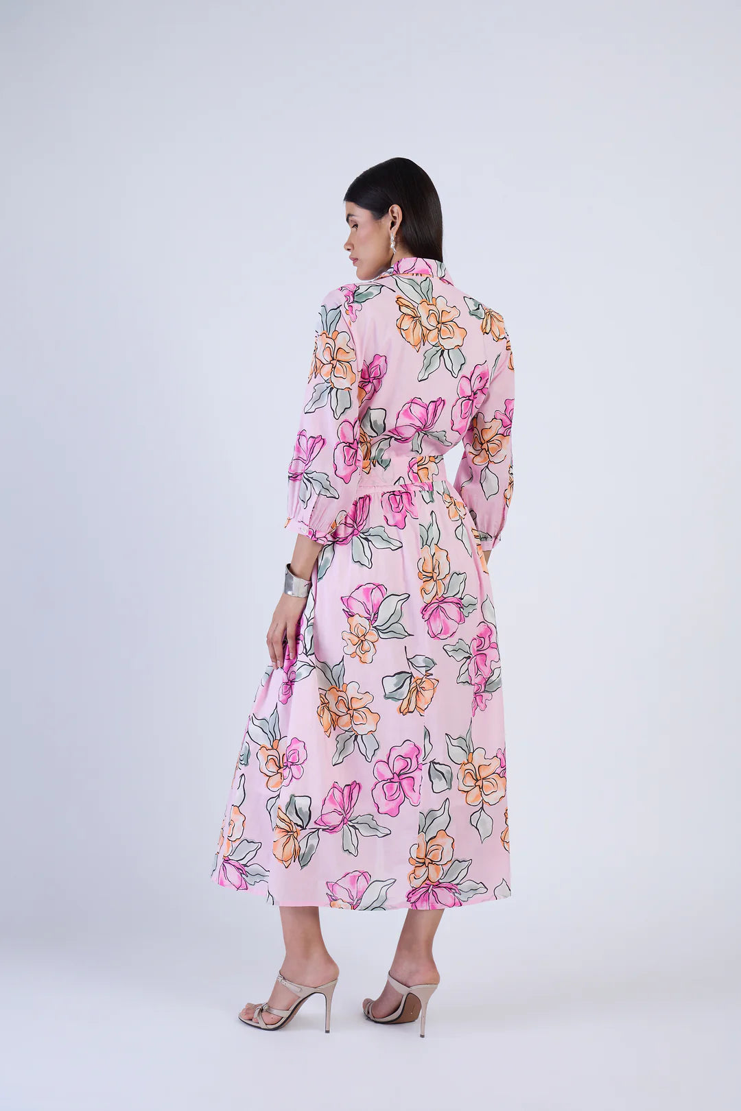 Beyond By Vera Brie Dress in VIA ROMA BLUSH