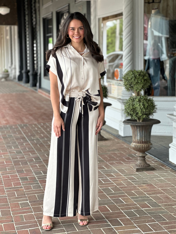 Roses Pant in Cream