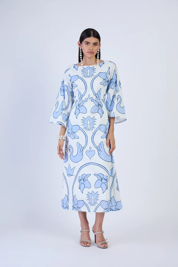 Beyond By Vera Camelia Dress in MONACO CÉLESTE