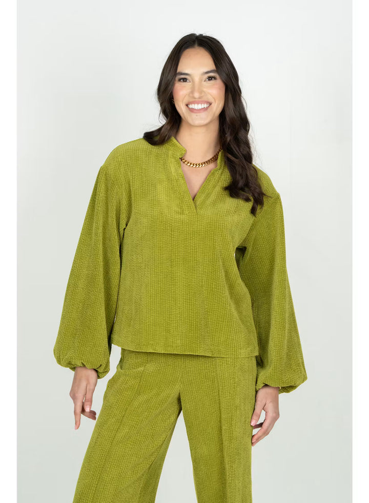 Emily McCarthy Lolli Top in Cardamom