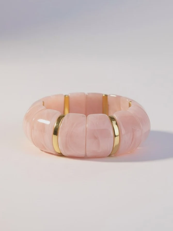 THE WEEKENDER Bangle Bracelet in Pink