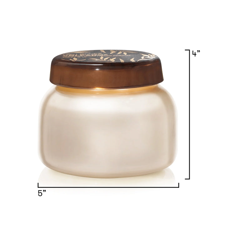 Capri Blue Autumn Glow Volcano White Signature Candle, 19 oz