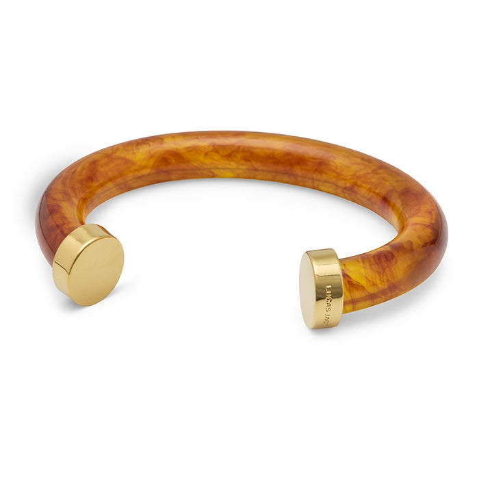 Lucas Jack Tortoise Shell Resin Bangle