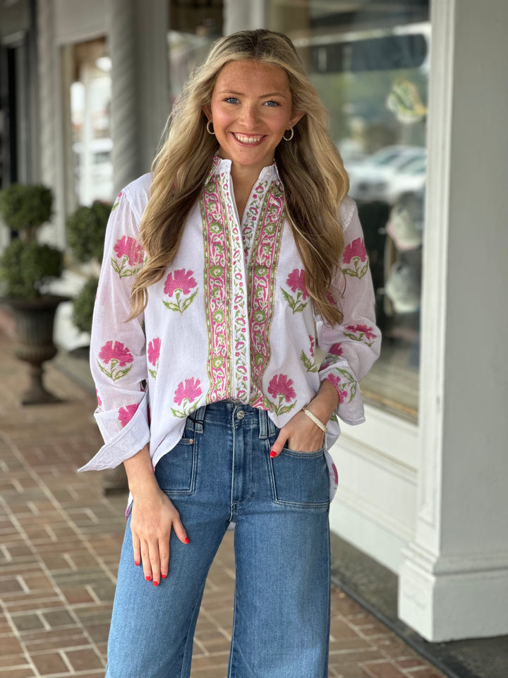 Bella Tu Kendra Top in Nicole Pink