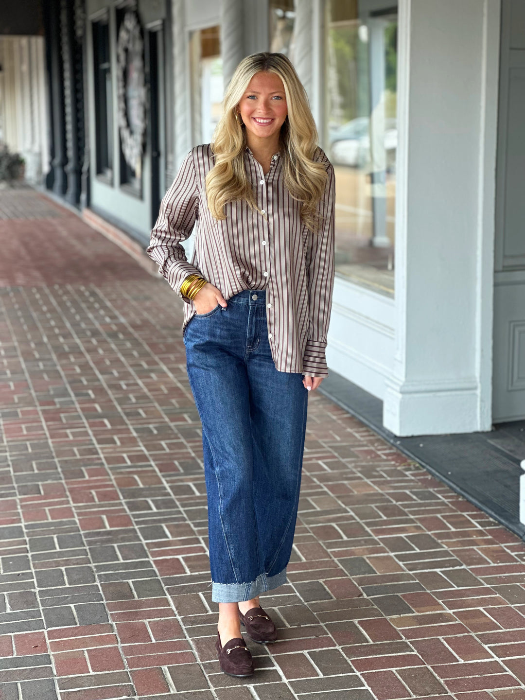 Rails Saige Top in Isle Stripe