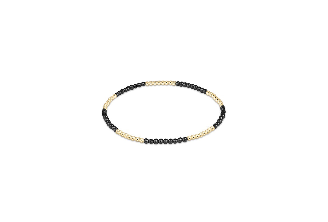 Enewton Blissful Faceted Hematite 2mm Bracelet