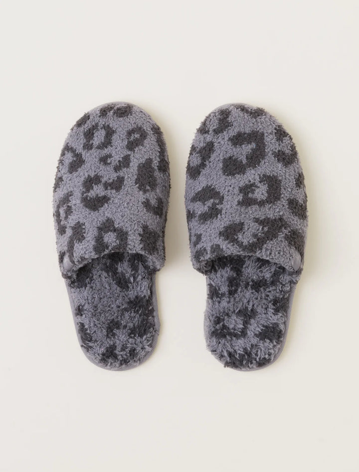 Barefoot Dreams CozyChic® Barefoot In The Wild® Slipper in Graphite / Carbon