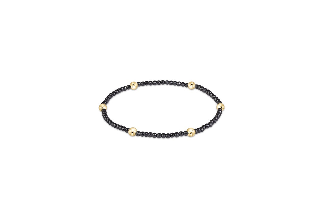 Enewton Extends Presence Faceted Hematite 2mm Bracelet