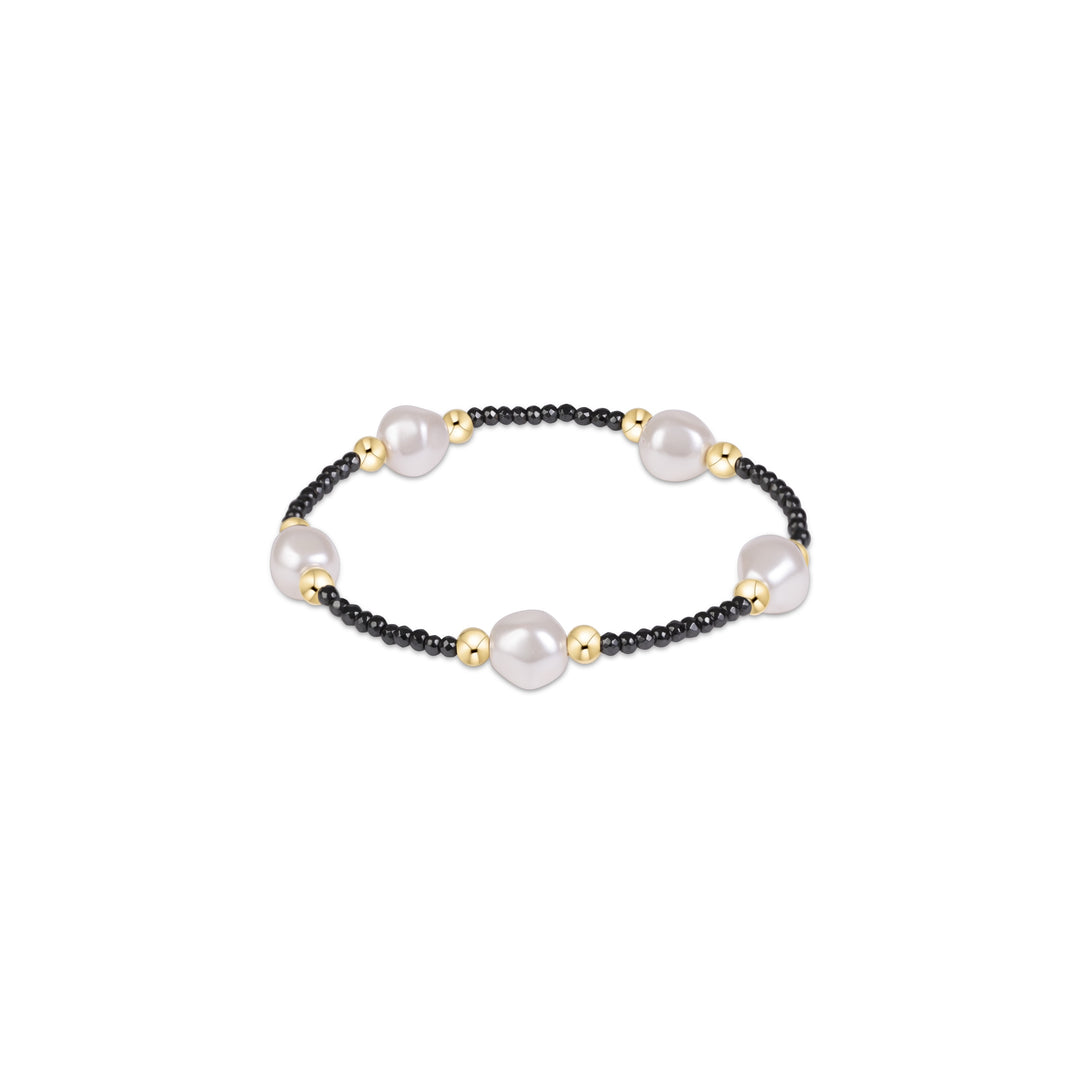 Enewton Extends Purpose Admire Pearl 8mm Faceted Hematite
