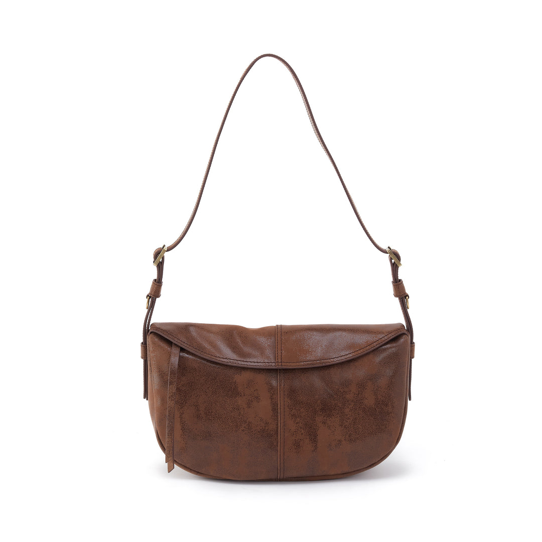 Hobo Contour Shoulder Crossbody in Mocha