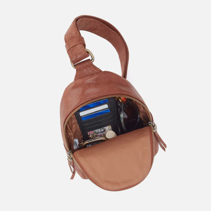 Hobo Fern Sling in Burnished Saddle