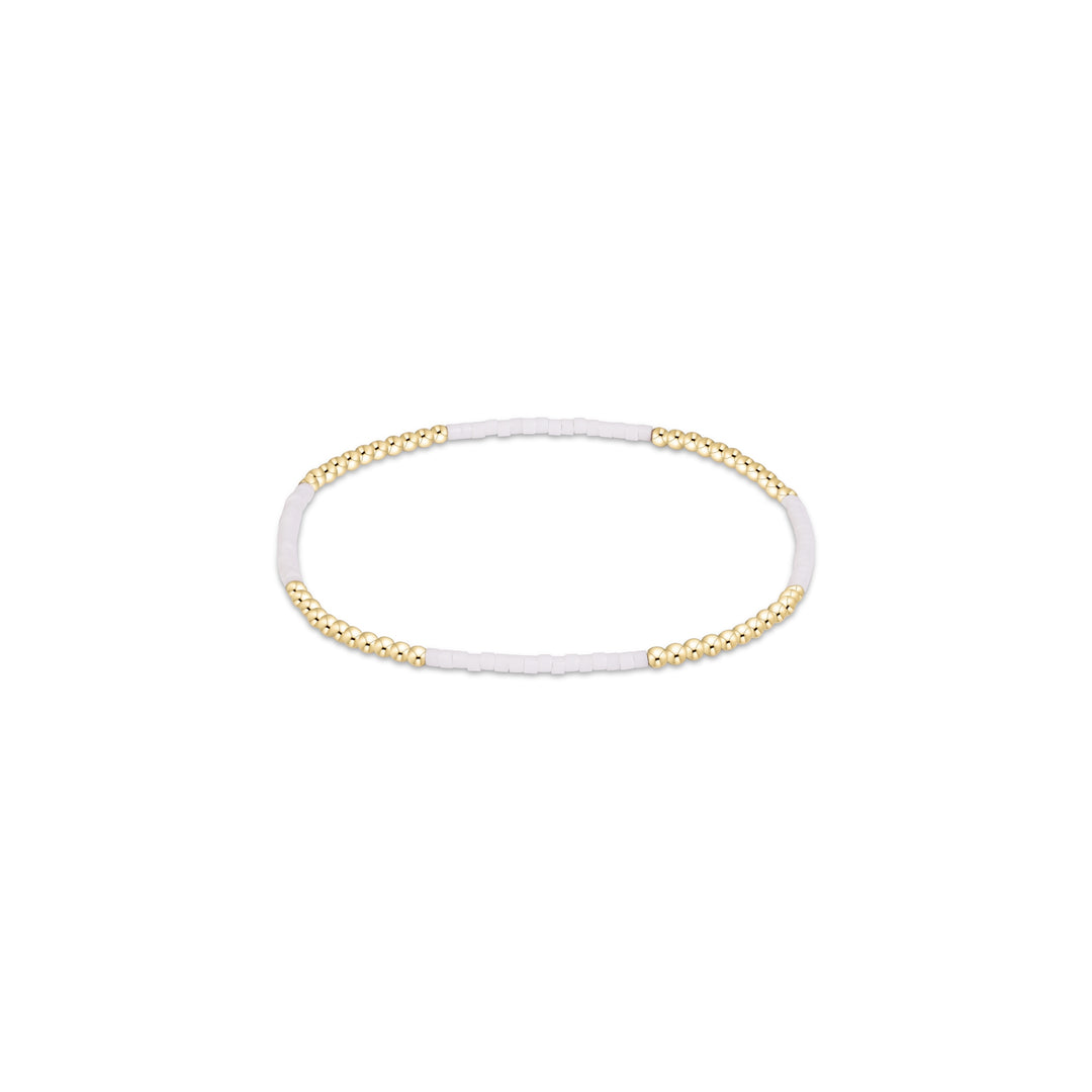 Enewton Gameday Hope Blissful Bracelet - White
