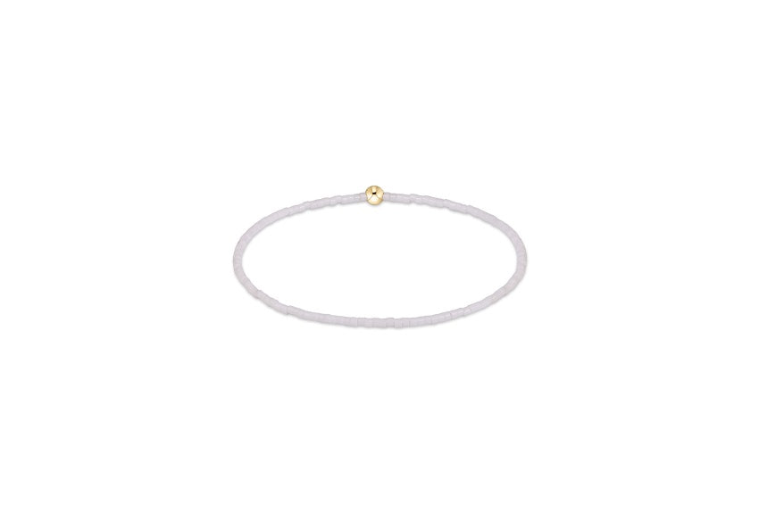 Enewton Gameday Hope Classic Bracelet - White