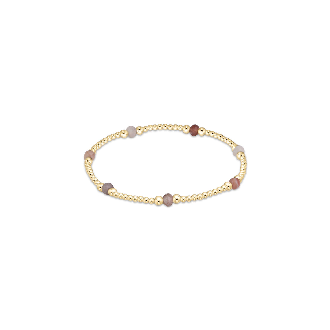 Enewton Extends Purpose Gemstone 4mm Bracelet - Botswana Agate