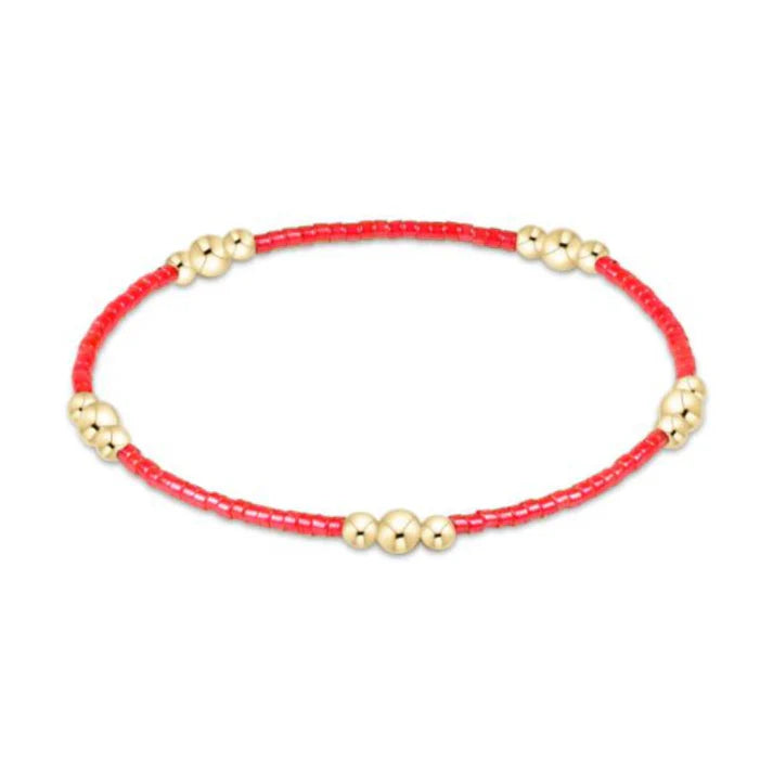 enewton 6.25" Hope Purpose Gold Bracelet in Sherbert