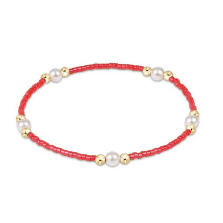 enewton 6.25" Hope Purpose Pearl Bracelet in Sherbert