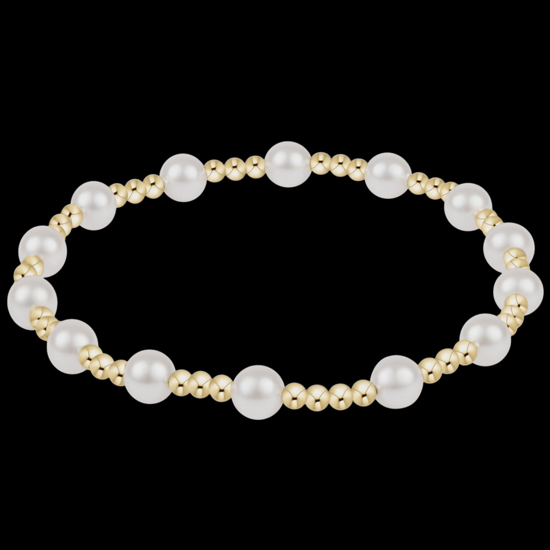 enewton 7.25" Extends sincerity pearl 5mm bracelet