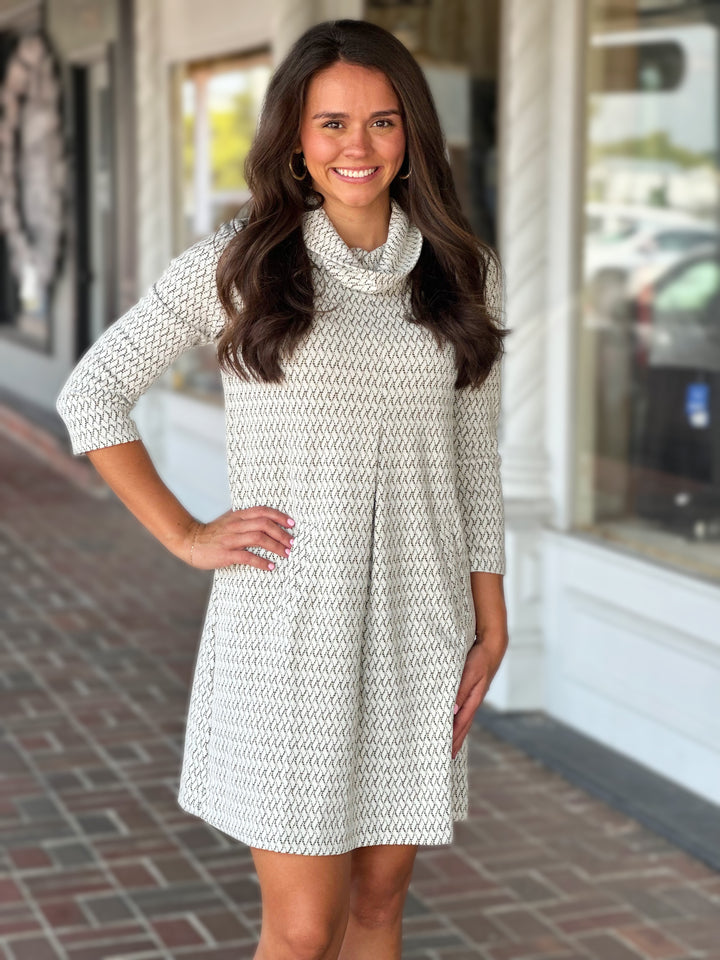Tyler Boe Kim Knit Dress in Ivory