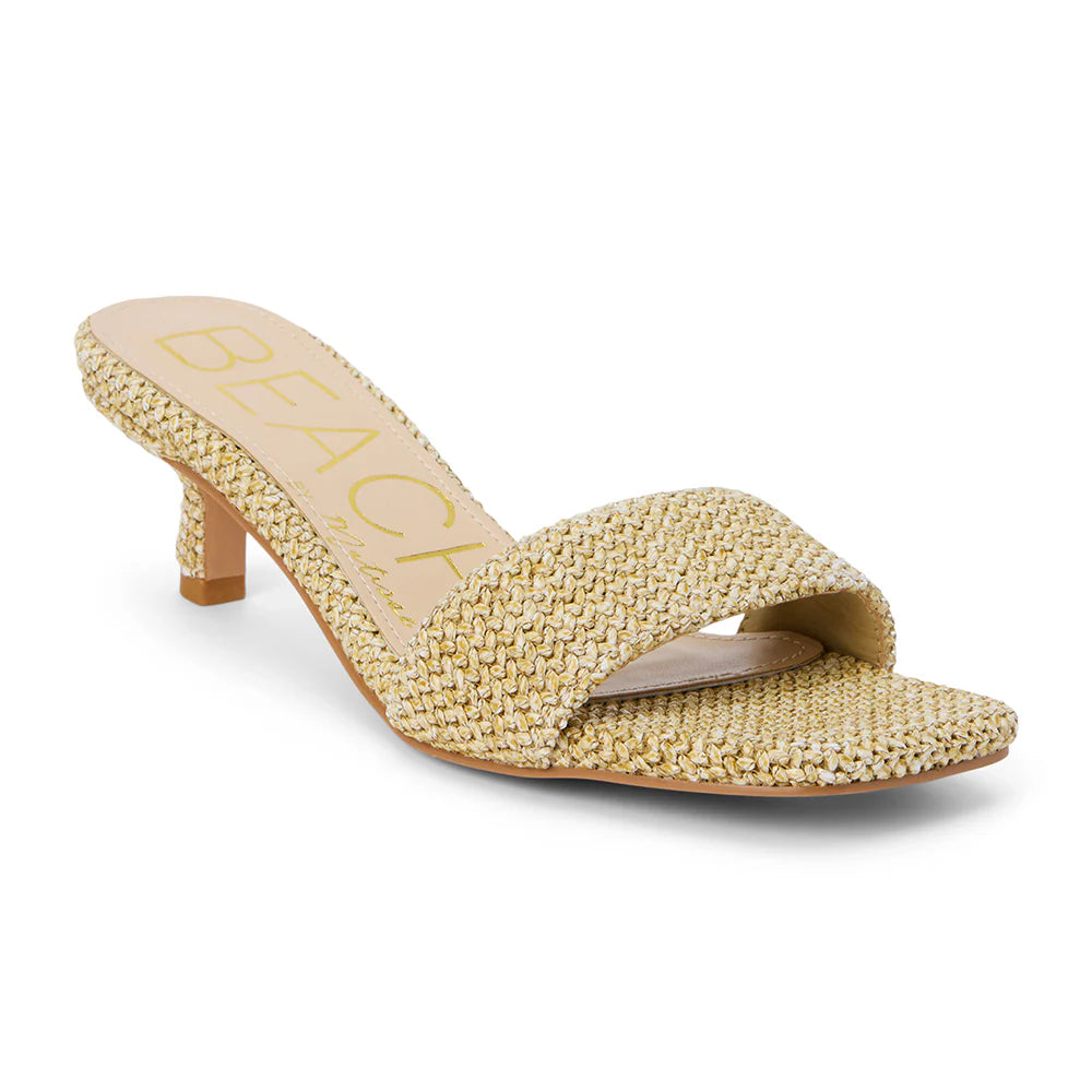 Beach By Matisse Capricorn Heeled Sandal in Natural