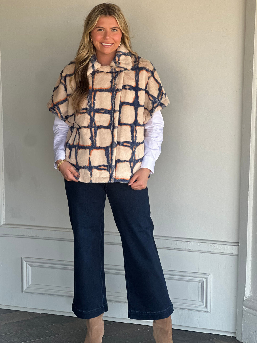 For The Most Part Printed Jacket
