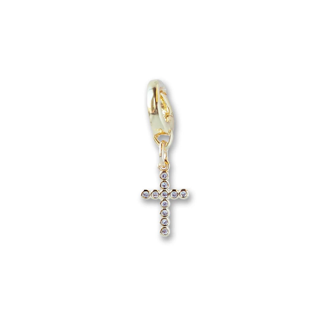 Lenny and Eva Cross Charm
