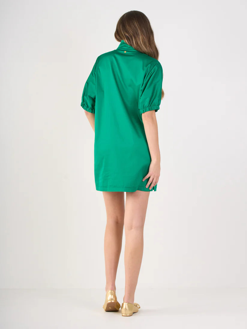 Emily Mccarthy Poppy Dress in Jellybean Cotton Poplin