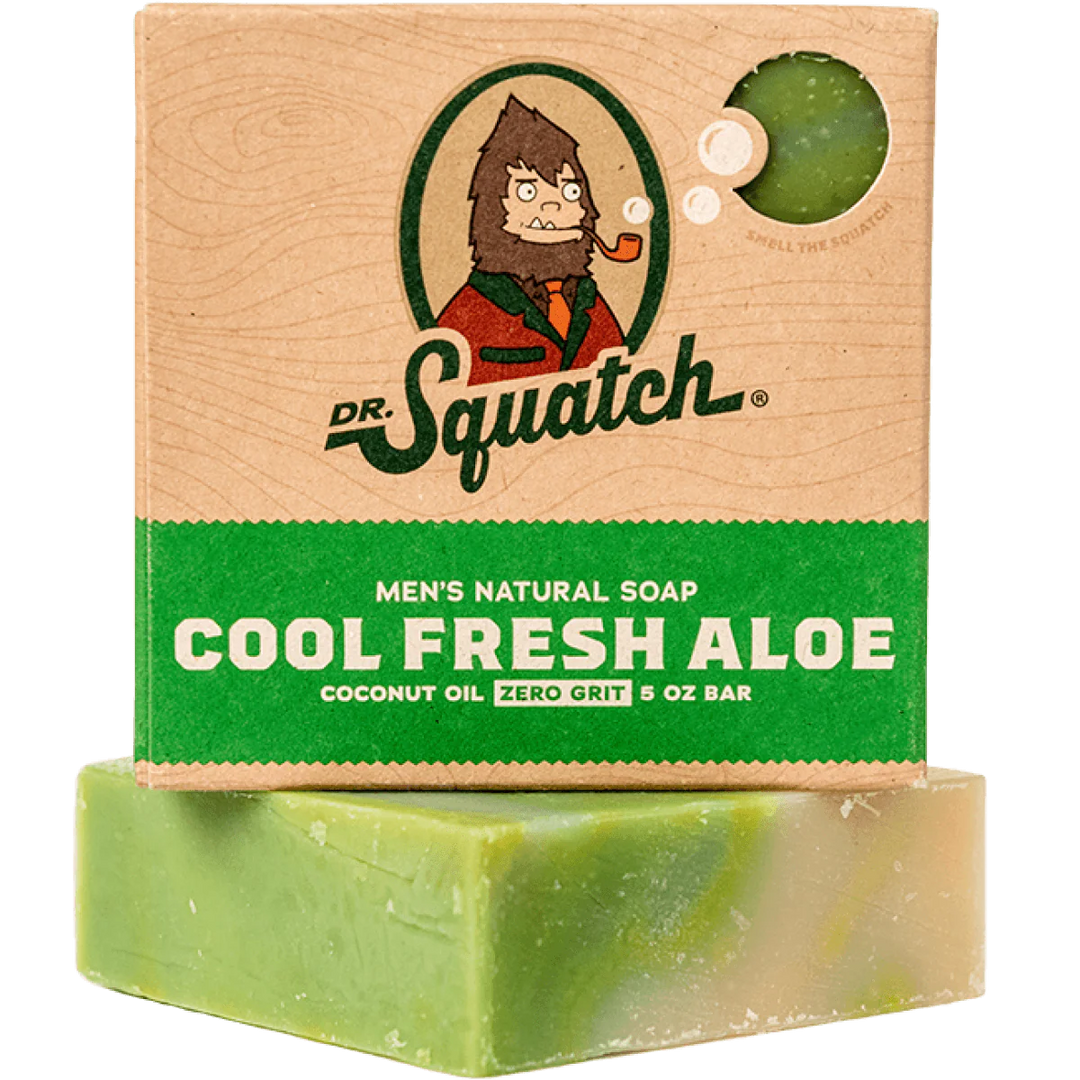 DR. SQUATCH- COOL FRESH ALOE SOAP