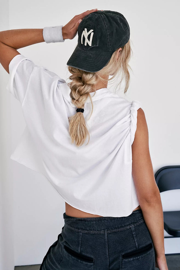 Free People Inspire Tee in White