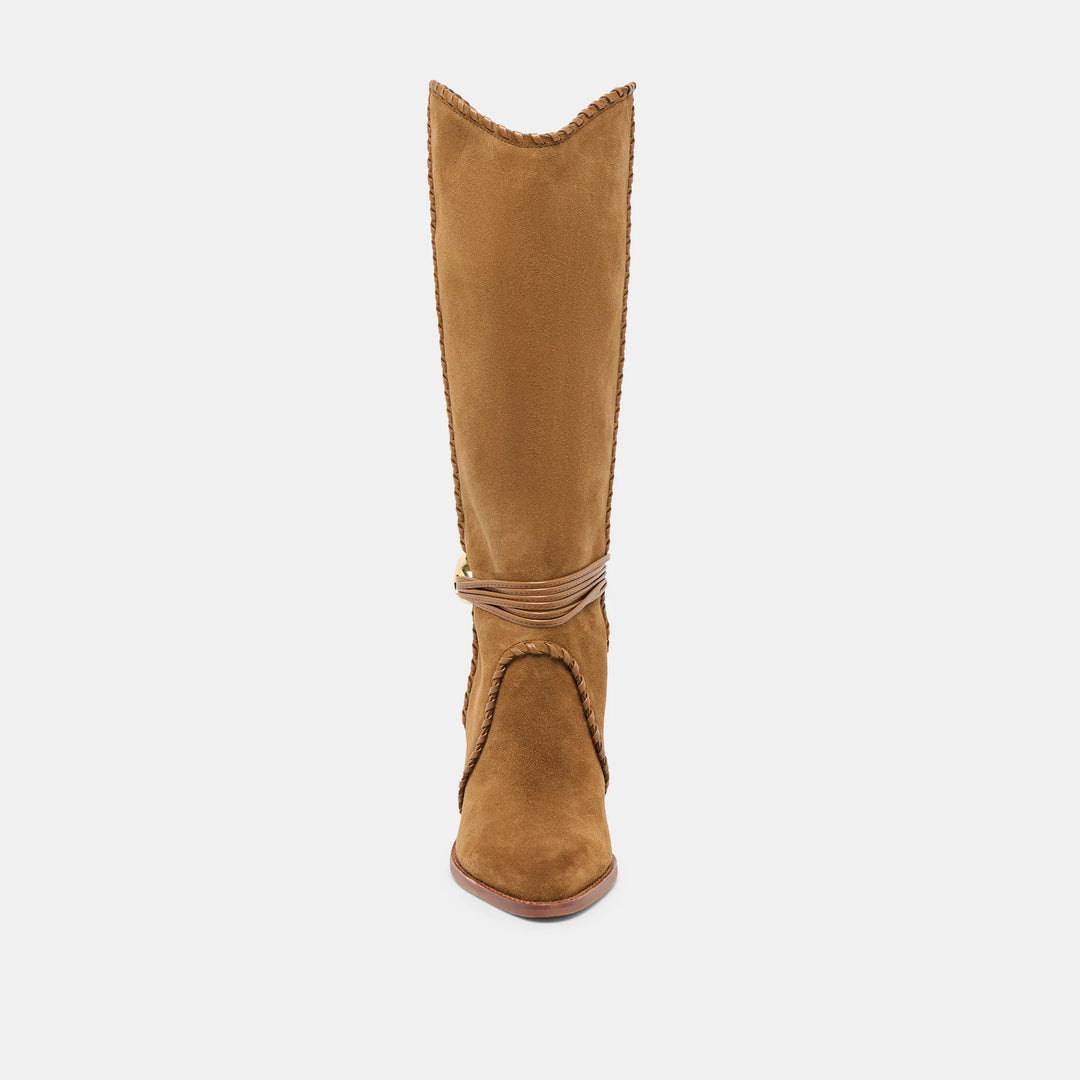 Dolce Vita Jody Boots in Light Brown Suede
