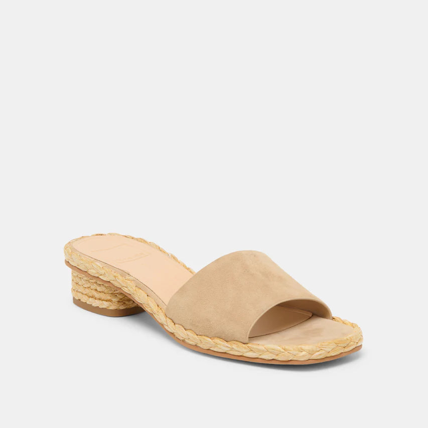 Dolce Vita Dixi Sandals in Camel Suede