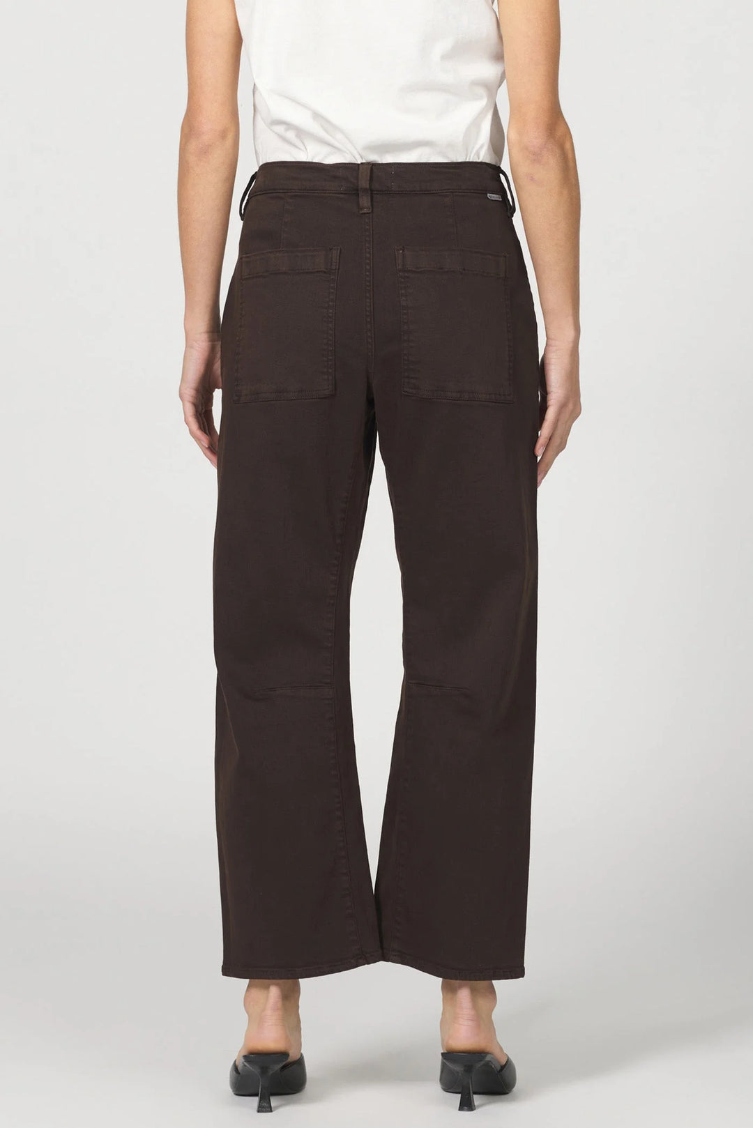 Dear John Lasso Barrel Jeans in Dark Oak