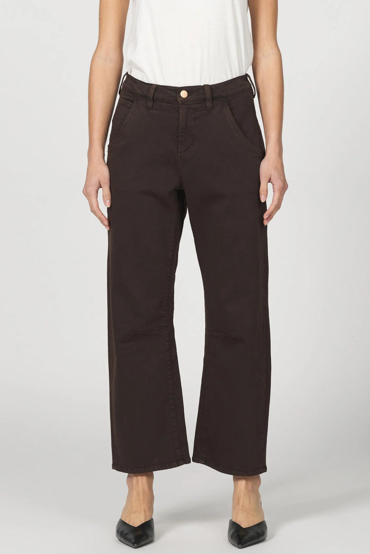Dear John Lasso Barrel Jeans in Dark Oak