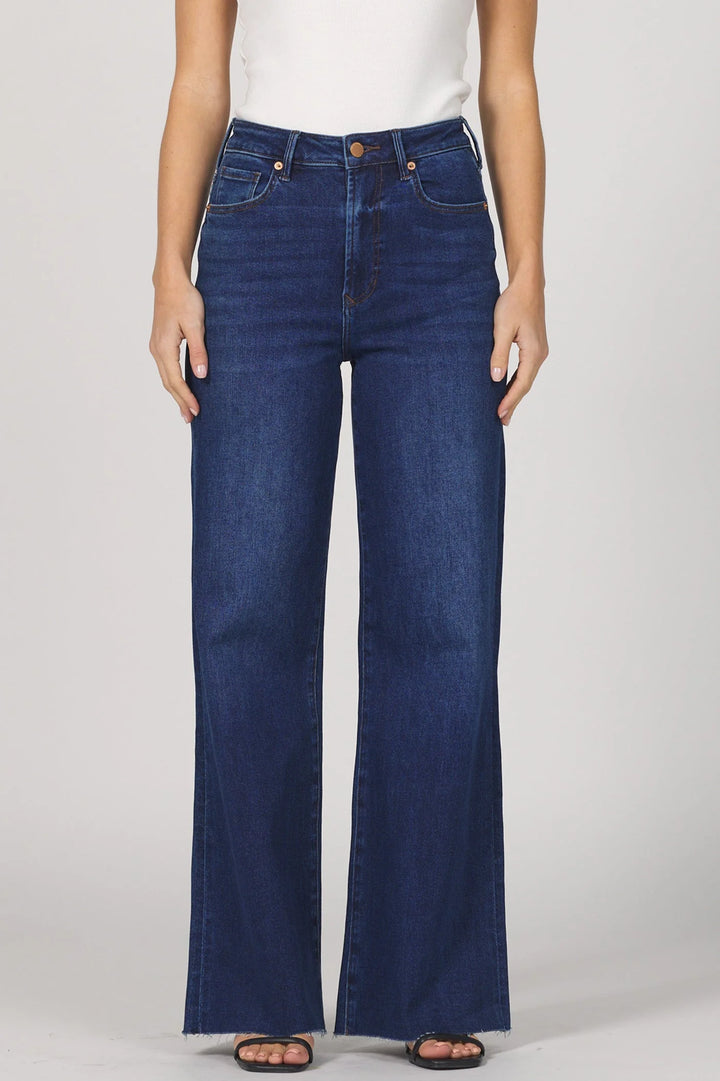 Dear John Fiona Wide Leg Jean in Dark Knight