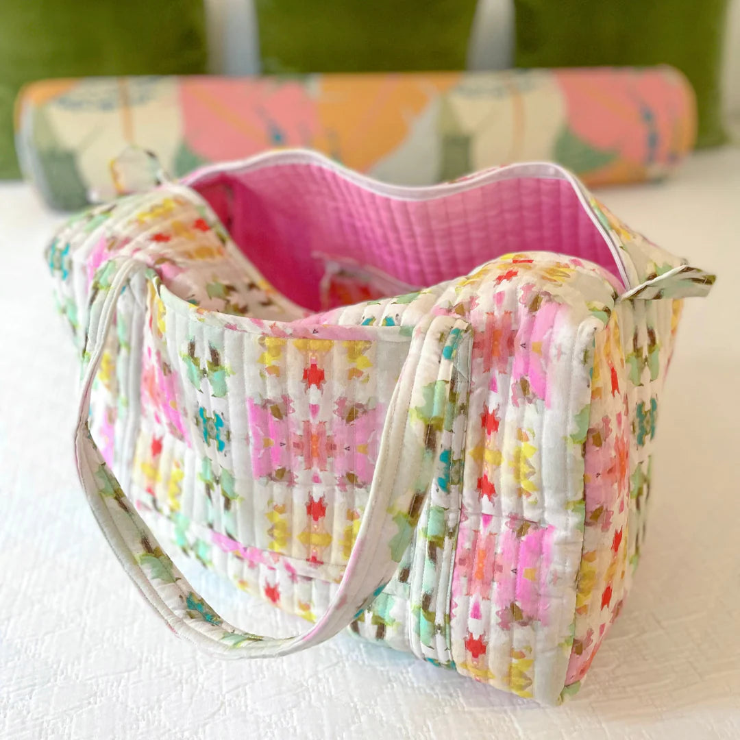 Laura Park Weekender Duffle Bag in Giverny